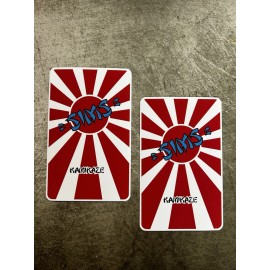 SIMS KAMIKAZE SKATEBOARD STICKER VINTAGE SKATEBOARDING DECALS DOGTOWN ALVA