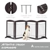 PAWLAND 96-inch Extra Wide Dog gate for The House, Doorway,
