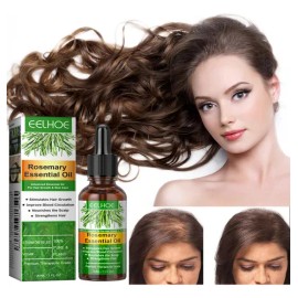 Lo Aceite De Romero Para El Crecimiento Del Cabello, (30ml)