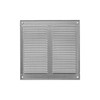 20 x 20 cm Galvanised Air Vent Cover - Steel