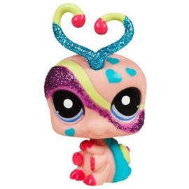Hasbro Littlest Pet Shop Shimmer N Shine Figure #2151 Love Bug