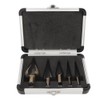 5PCS HSS4241 Step Cone Drill Bit Metric Hole Cutter Bit