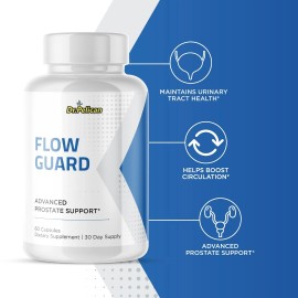 Pelican Vitamins Flow Guard - Prostate Support- 10 Bottles- 600 Capsules