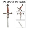 HugOutdoor 2 Pcs Medieval Viking Foam Dagger, 14.5 Inch LARP
