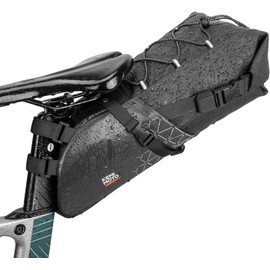 KEMIMOTO Bicycle Saddle Bag, 15 L, 100% Waterproof Bicycle Bag, Saddle, Road Bike Saddle Bag, Bicycle Seat Bag for E-Bike and MTB, with Attachment Straps for Holder