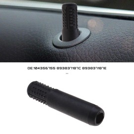 ECSiNG Pack of 10 Car Door Lock Pin Button Cover Plastic 104356755 893837187C Compatible with 80 100 200 A8