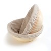 Pack 2 Round 9 inch Bread Proofing Basket Proving Basket