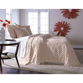 Stylemaster Diamond Tufted Chenille Sham-Standard-