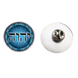 5 PACK JW.ORG Logo Lapel Pin, Jehovah Witness, 1 Inch Diameter，Elegant Ministry Accessories, Ideal Gift for Meetings and Conventions