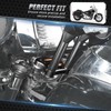 NICECNC Orange Handlebar Riser Pull Back Plate Aluminium Handlebar Displacement