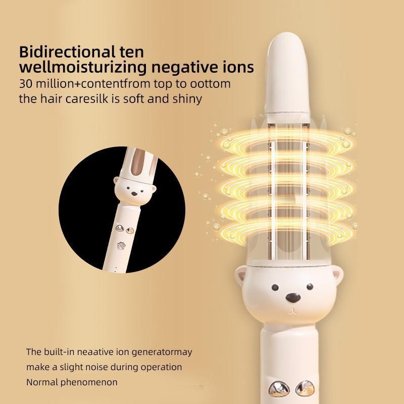 PretiHom Fully Automatic Electric Curling Stick 32mm LargeCurling Tool for