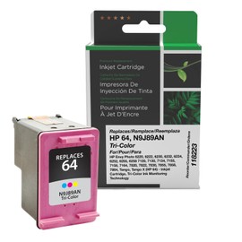 Clover Remanufactured Ink Cartridge Replacement for HP 64 (N9J89AN) | Tri-Color
