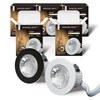 SINCELIGHT Mini Recessed Spotlight,Small Downlight for 35-40mm Ceiling Hole,Cabinet,Showcase, MR11