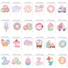 Donut Two Sweet Birthday Party Decorations 48pcs Donut Cupcake Toppers
