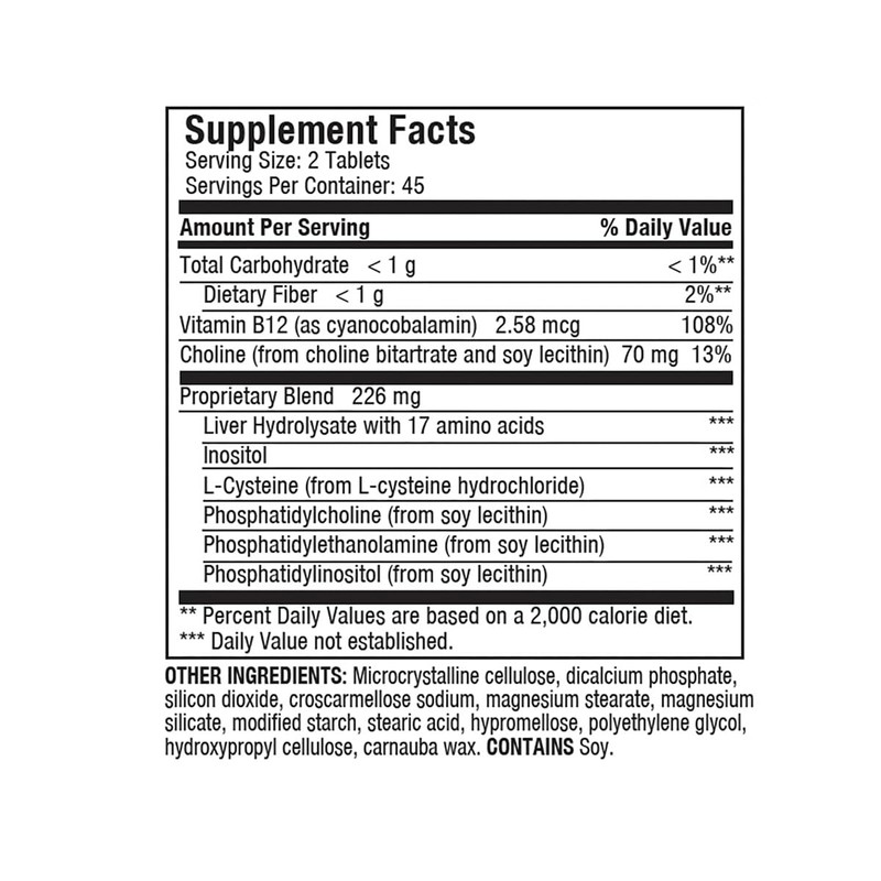 LIVERITE Liver Aid Dietary Supplement, 150 Tablets, Supports and Aids