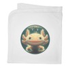 Azeeda 'Smiling Axolotl' Cotton Baby Blanket/Shawl (BY00039769)