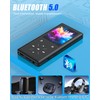 64GB Bluetooth MP3 Player - 2.4" Screen Portable HiFi Mp3