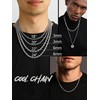 PROSTEEL Mens Necklace Chain Cool Chains Stainless Steel Necklaces 24