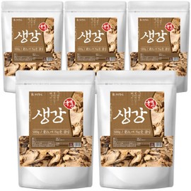 Domestic dried ginger 500g 5 pieces Dried ginger / 국산 건생강 500g 5개 말린 생강