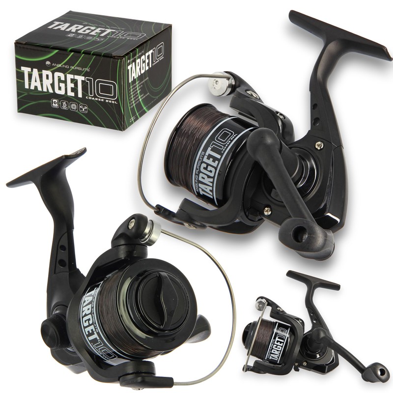 3 Angling Pursuits Target 10 Carp Coarse fishing reel 8lb