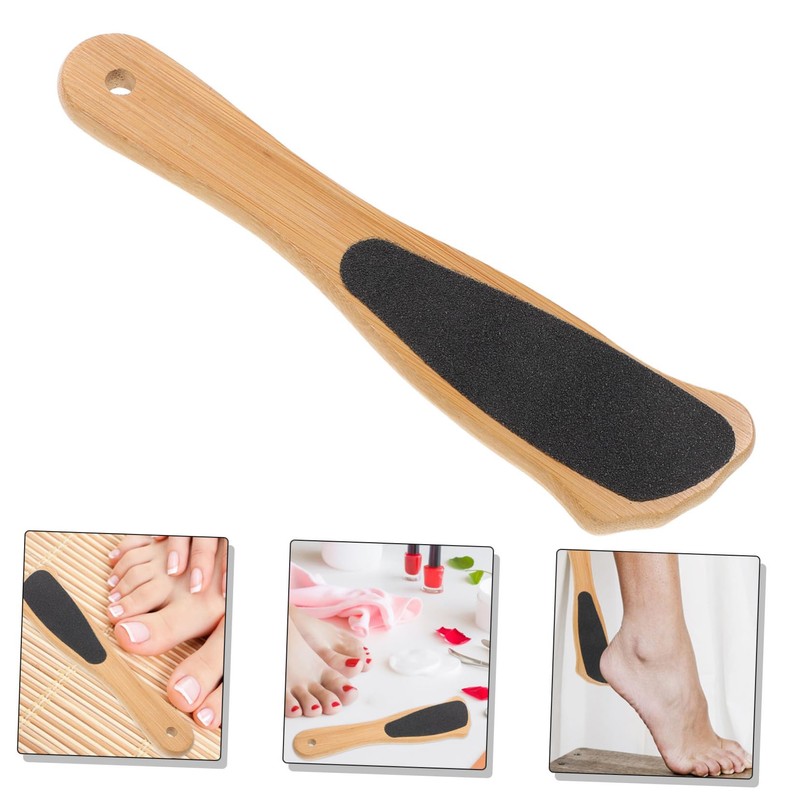 Healeved Dual-sided Foot File Sandpaper Heel Scraper for Cracked Heels