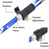 A ALAFEN Aluminum Collapsible Ultralight Travel Trekking Hiking Pole for
