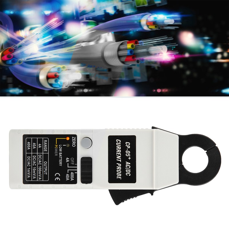 OWON CP-05+ AC/DC Clamp Current Probe 200KHz 400A for Oscilloscope