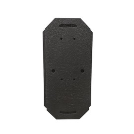 Skull Hooker Large Powder-Coated Steel Flush Mount Designed for Mounting Large Animals Such As Elk and Moose
