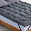 SLEEP ZONE Twin Mattress Topper Cooling Mattress Pad Cover Fluffy