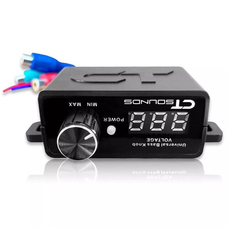CT Sounds Universal Bass Knob for Car Amplifier with Digital