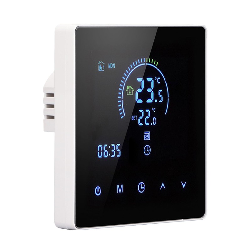 16A Digital Thermostat with LCD Display Programmable Thermostat Electric Heating