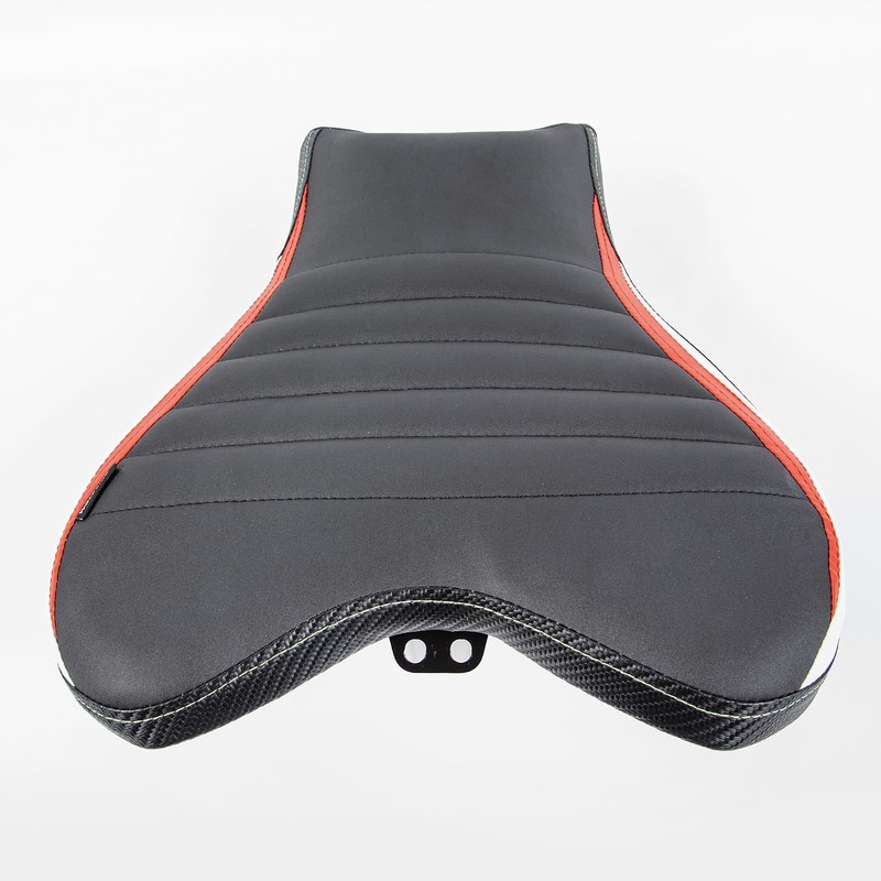 Lorababer Motorcycle Rider Solo Seat Saddle Cushion Pad Compatible with