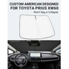 Proadsy Front Windshield Sun Shade Foldable Sunshade Protector Custom Fit