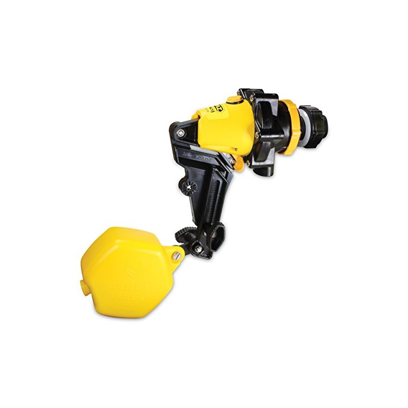 Jobe Valves Topaz Compact Valve with DLT, 1", Yellow/Black