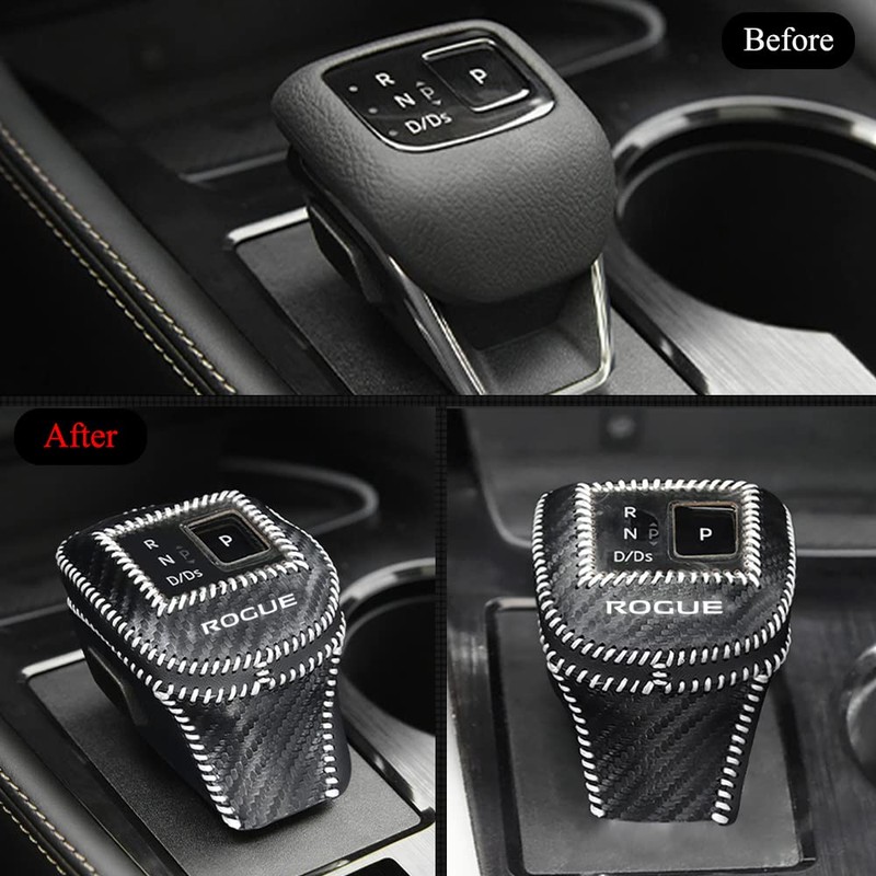 XITER Automatic Gear Shift Knob Cover Leather Boots Shift Lever