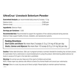 UltraCruz UltraCruz Livestock Selenium Powder, 2 lb