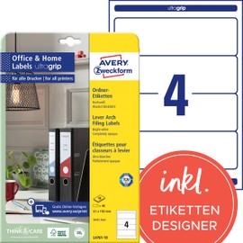 Avery Zweckform Folder spine labels 4761