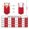 Landofgenie Bodysuit for Men One Piece Cotton Onesie with Buttons