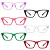 GTSY 6-Pack Metalless & Screwless Spring Hinges Reading Glasses for