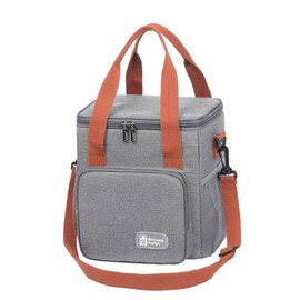 FAVORTALK Lunch Bags Small Cool Bag for Lunch Insulated Lunch Box Reusable Lunch Tote Soft Bag for Work School Picnic Travel - 11906