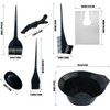24pcs Kit Herramientas de Tinte para Coloración Cabello,Kit para pintar