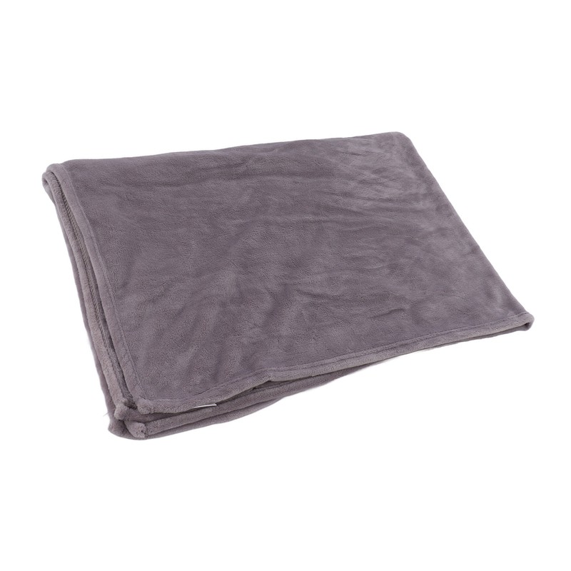 Flannel Throw Blanket Plush Light Breathable Foldable Warm Stylish Simple