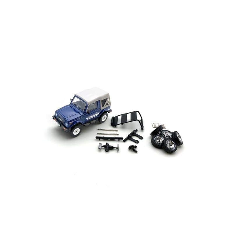 B-M Creations Suzuki Jimny (SJ413) Blue RHD 1/64 64B0168