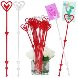 160pcs Floral Pick Titular de la tarjeta, DanziX Flor Lugar Titular de la tarjeta Floral Pick Clip Titular de la tarjeta para el arreglo floral ramo de boda Decoración