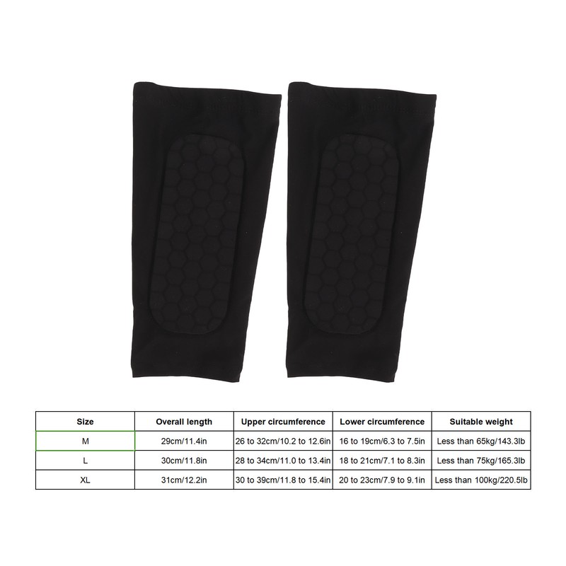 2PCS Soccer Leg Sleeves for Adults Anti Slip Breathable Calf