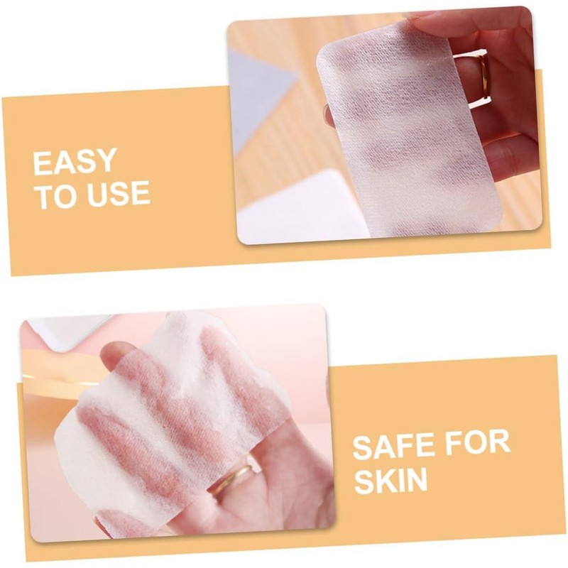 Almohadillas desmaquillantes 200 pcs – Paños ultra suaves para limpieza