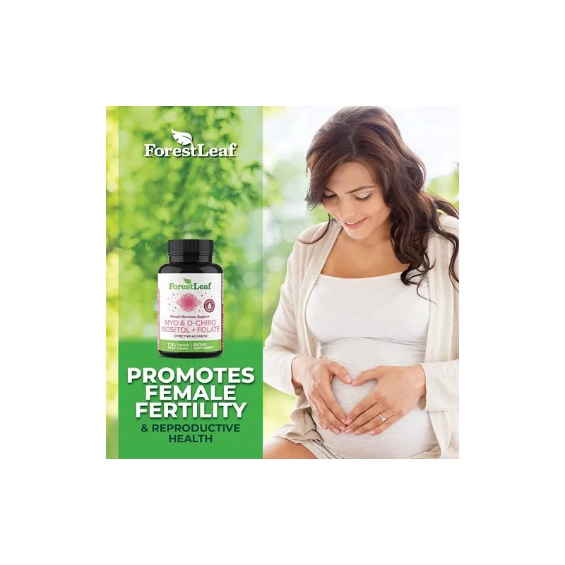 Myo & D-chiro Inositol + Folate X 120 Vcaps |