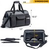 FRECOLSH Large Heavy Duty Tool Bag for Men – 17"
