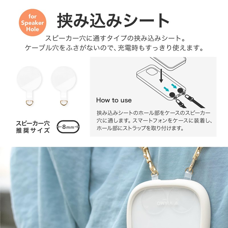 Luplus Shoulder Strap, "SHOULTY MULTI STRAP" W Hook Basic Type,