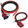 ANCHImsr 7 FT Quick Disconnect Winch Power Cable, 175A Connector